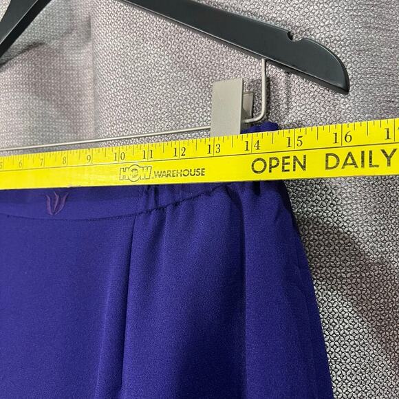 Justin Taylor Vintage 2 Piece Skirt and Blazer Suit Purple Embellished Size 10 - Picture 6 of 16